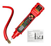 Leistungsschalter Finder - 22,5 x 4,6 x 3,9 cm Steckdosenprüfer | 2-in-1 Stromkreisdetektor & Locator, 12-300V LED Anzeige & Summeralarm, Elektrische Fehlererkennung für Haushalt Wohnmobil Camping Aut