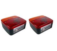 leisure MART 2 Luces traseras para Remolque con Cuatro Funciones, para Panel de Control de iluminación LMX1717