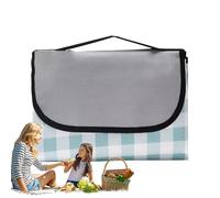 Leisure Mat - Non-Slip Travel Sheet, Foldable Ground Cover | Portable Waterproof Blanket with Handle For Camping Backyard Picnic Balcony Poolside Porch Music Festival Vacation Soft Outdoor