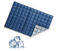 Leisuremix PCM - Alfombrilla de refrigeración para personas con perros, autorefrigerante, para exteriores, plegable, 37 x 25 cm, la refrigeración comienza por debajo de 28 °C, para exteriores, color