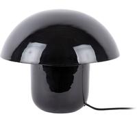 Leitmotiv Lámpara de mesa seta de metal - Negro