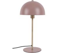 Leitmotiv Lámpara de mesa seta de metal- rosa pastel