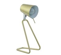 Leitmotiv LM1129 - Lámpara flexo, diseño Z, metal, acabado satinado, color dorado
