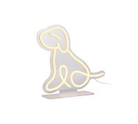 Leitmotiv Neon Light Sitting Dog Yellow