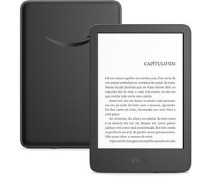 Leitor eBook Amazon Kindle 6" 16 GB 2024 | Preto s/ Publicidade
