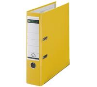 Leitz 1010 Carpeta Archivador plastico A4 amarillo 80mm