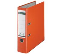 Leitz 10105045 - Archivador plástico con anillas (A4), color naranja