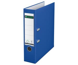 Leitz 10105068 - Archivador plástico 180° con anillas A4 color azul oscuro azul