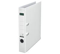 Leitz 10155001 - Archivador plástico 180° con anillas A4 color blanco (Paquete de 6)