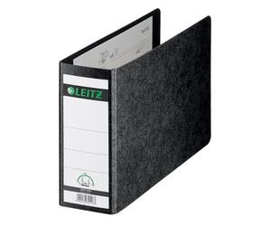 Leitz 1076 archivador A5 cartón negro paisaje 77 mm