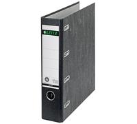 Leitz 10920000 - Archivador con doble juego de anillas doble (2 x A5), color negro (Paquete de 6)