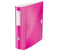 Leitz 1106 WOW Carpeta Archivador A4 rosa metalizado 75mm
