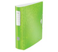 Leitz 11060054 A4 Lever Arch File Active, Curved Spine 82mm Width, Elastic Faste