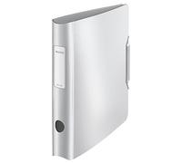 LEITZ 11090004 - Archivador de palanca polyfoam 180º lomo curvado cierre con goma Active Style DIN A4 50 mm. color blanco ártico