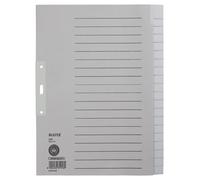 Leitz 12203085 - Juego de hojas para agenda telefónica (A4, 20 hojas), color gri