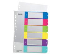 LEITZ 12420000 - Indice de proyectos imprimibles WOW PP DIN A4 1-6