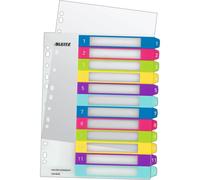 Leitz 12440100 índice de proyectos imprimible A4 1-12 pestañas