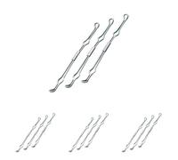 LEITZ 1401 - Bolsa 10 unidades de compresores para carpetas de anillas (Paquete de 4)