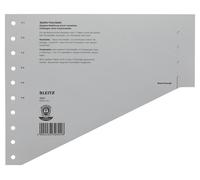 Leitz 16510085 Blank tab index Caja de cartón Gris - Lengüeta de índice (Blank t