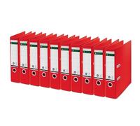 Acco Leitz 180 Recycle Lever Arch File A4 80mm Spine Red 101800 Stationery NUEVO