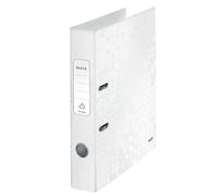 Leitz 180° WOW Carpeta Archivador A4 blanco metalizado 50mm