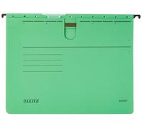 Leitz 1984 Alpha - Carpeta colgante, color verde (5 unidades)