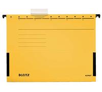 Leitz 1986-15 - Carpetas colgantes, color amarillo (5 unidades)