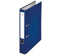 Leitz 231148 - Archivador plástico con anillas A4 color azul