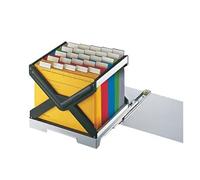 Leitz 23980085 - Estante extraíble para colgar (A4), color gris