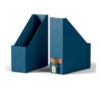 Leitz Archivador revistero 2x A4 – 900 hojas, compatible con estanterías modulares, Azul Noche