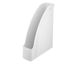 Leitz 24760001 - Revistero, color blanco, ancho 70mm