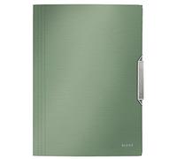 LEITZ 39770053 - Carpeta de gomas STYLE PP con 3 solapas DIN A4 color verde celadón
