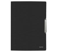 LEITZ 39770094 - Carpeta de gomas STYLE PP con 3 solapas DIN A4 color negro sati