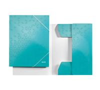 Leitz 3982 WOW carpeta de cartón cierrre elástico turquesa