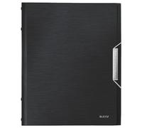 Leitz 3995 Style Carpeta clasificadora negro satinado (6 pestañas)