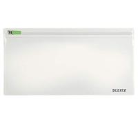 LEITZ 40070000 - Set 2 fundas con cremallera tamaño S color transparente