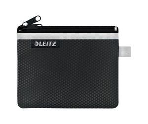 Leitz 4011 WOW Estuche de malla 2 compartimentos Negro (S)