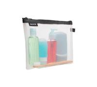 Leitz WOW Funda de viaje para Cosméticos, Impermeable, Bolsa de Aseo, Perfecta para Viajes, 24x17x3 cm - Negro