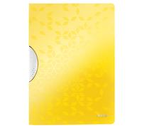 Leitz 4185 WOW colorclip carpeta con clips amarillo A4 para 30 páginas
