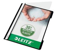 Leitz 41910095 - Clasificadores de plastico, negro, paquete de 25