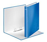 Leitz 4241 WOW Carpeta de anillas con 2 anillas en D azul metalizado (40 mm)