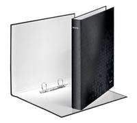 Leitz 4241 WOW carpeta de anillas con 2 anillas en D negro (40 mm)