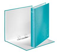 Leitz 4241 WOW carpeta de anillas con 2 anillas en D turquesa (40 mm)
