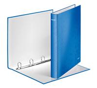 Leitz 4242 WOW Carpeta de anillas con 4 anillas en D azul metalizado