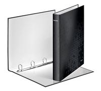 Leitz 4242 WOW carpeta de anillas con 4 anillas en D negro