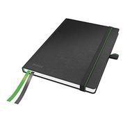 Leitz 44770095 - Cuaderno (A5, de cuadros), color negro