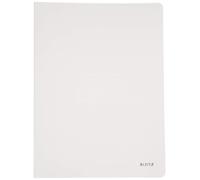 LEITZ 45641001 - Carpeta de fundas SOLID PP 20 fundas DIN A4 color blanco 20 fun