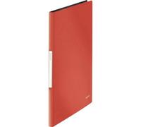 LEITZ 45641020 - Carpeta de fundas SOLID PP 20 fundas DIN A4 color rojo