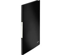 LEITZ 45641095 - Carpeta de fundas SOLID PP 20 fundas DIN A4 color negro