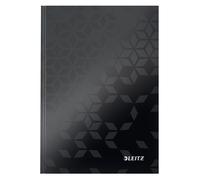 Leitz Wow - Cuaderno de tapa rígida, A5, Negro